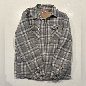 Men’s Wrangler Sherpa Lined Flannel
